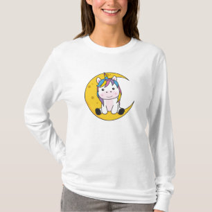 Camiseta Unicorn Moon Good Night Sweets Unicorns