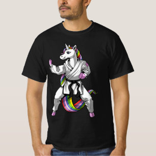 Camiseta Unicorn Ninja Karate Martial Art Kickboxing Taekwo