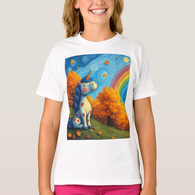 Camiseta Unicorn Painting (Frente)