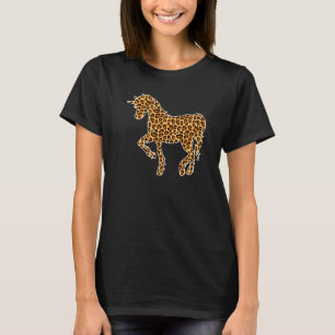 Camiseta Unicorn Pet Animal Print Leopard Girls For H