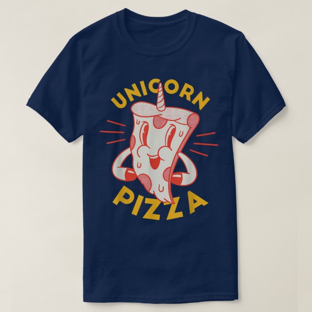 Camiseta Unicorn Pizza (Frente do Design)