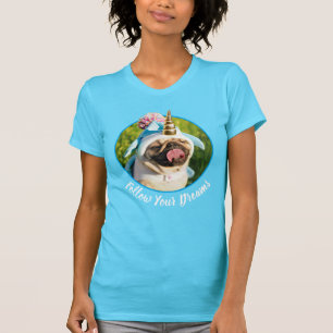 Camiseta Unicorn Pug