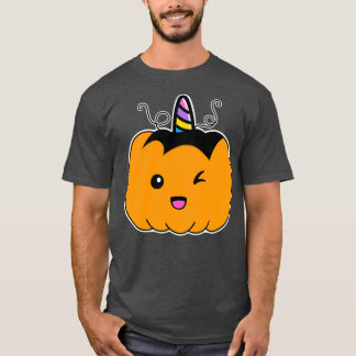 Camiseta Unicorn Pumpkin Halloween Unicorn