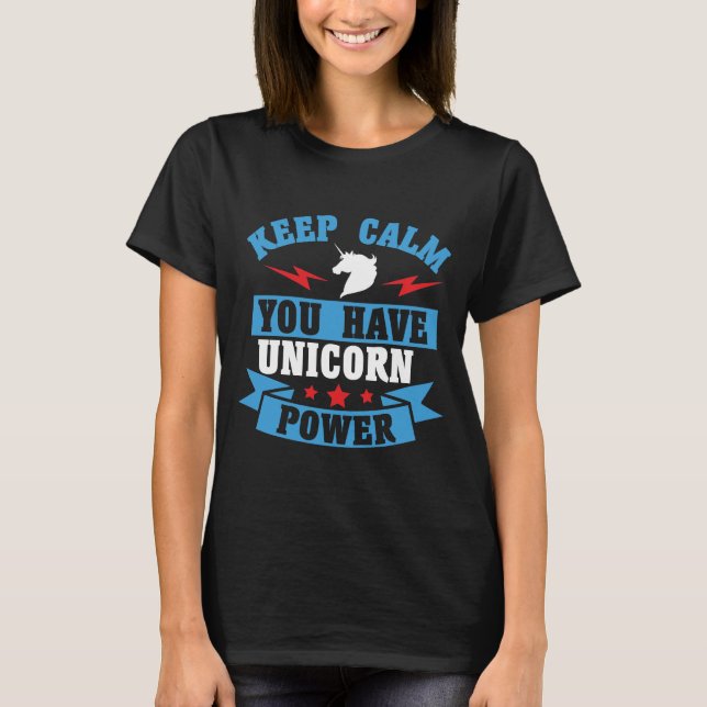 Camiseta Unicorn Quotes Shirt Gift (Frente)