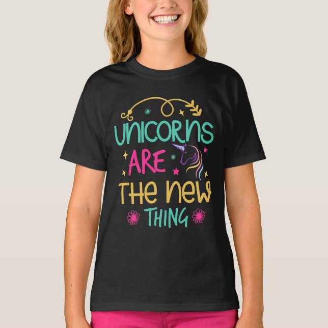Camiseta Unicorn Quotes Shirt Gift (Frente)