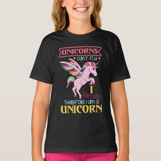Camiseta Unicorn Quotes Shirt Gift (Frente)