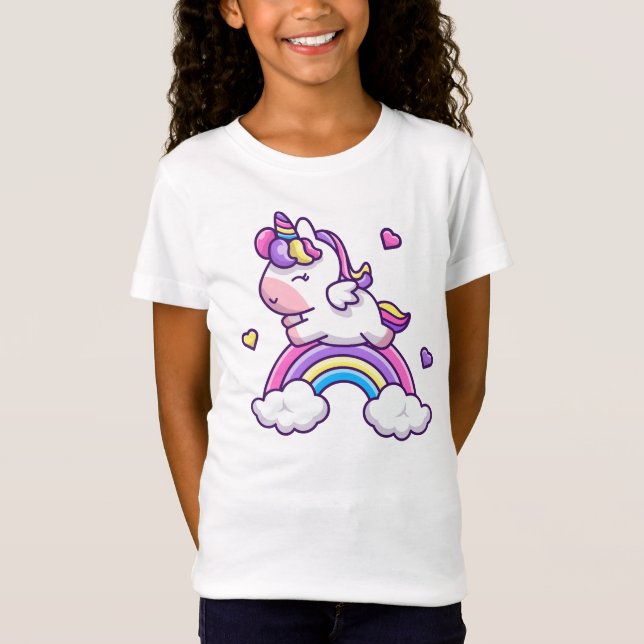 Camiseta Unicorn Rainbow (Frente)