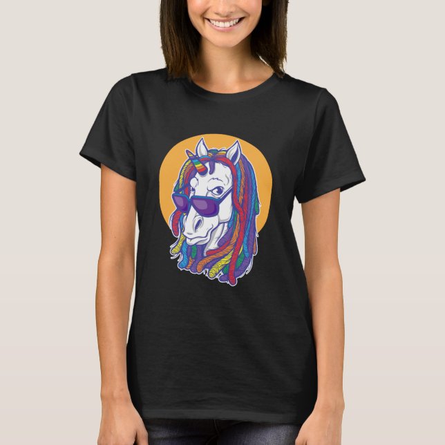 Camiseta Unicorn Rasta (Frente)