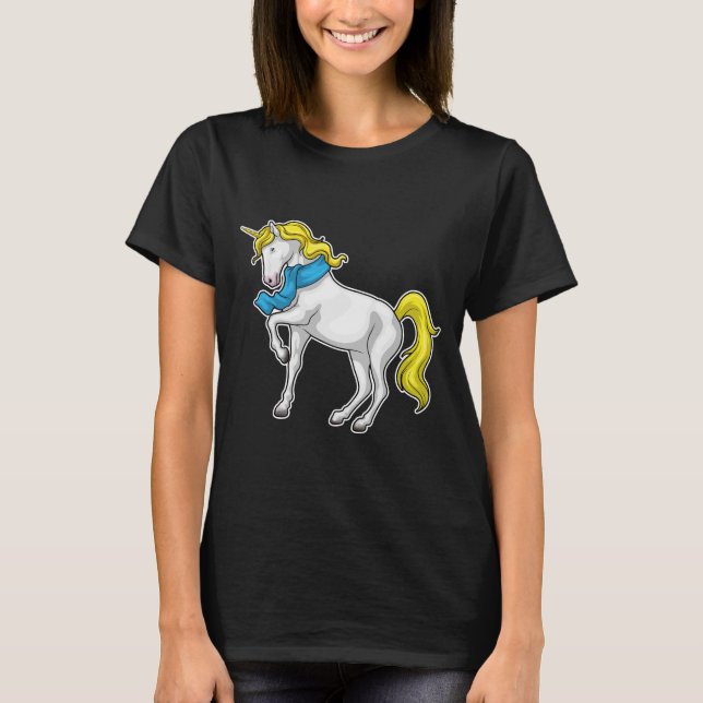 Camiseta Unicorn Scarf (Frente)