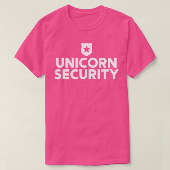 Camiseta Unicorn Security 5 1 (Frente do Design)