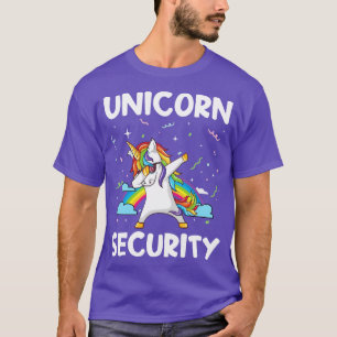 Camiseta Unicorn Security Funny Unicorn T Shirts