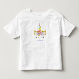 Camiseta Unicorn Toddler Ruffle Tee