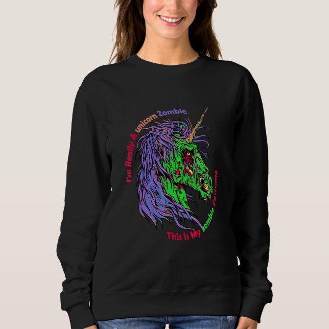Camiseta Unicorn Zombie Zombie (Frente)