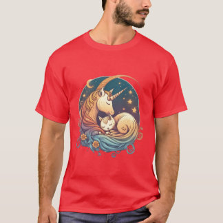 Camiseta UnicornCat Love Show your love for unicorns and fr