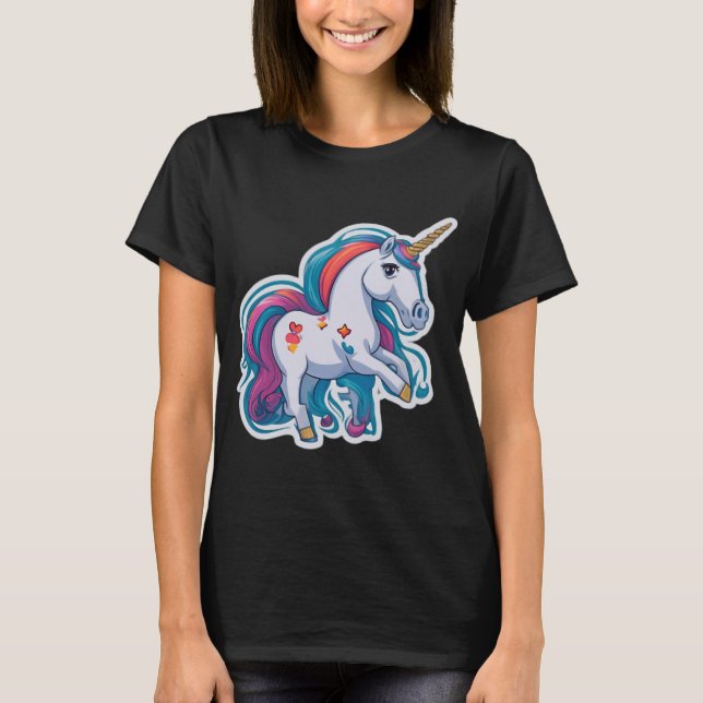 Camiseta unicórnio (Frente)