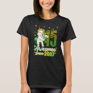 Camiseta Unicórnio 15 de Aniversário de 15 Anos, Filmagem