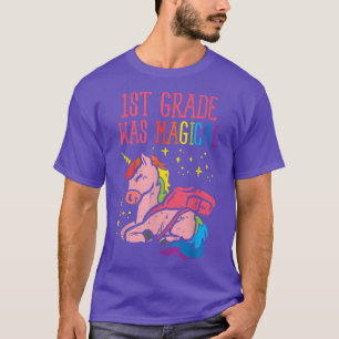 Camiseta Unicórnio 1rua Era Magia No Último Dia Da Escola G