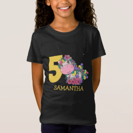 Camiseta Unicórnio 5º aniversário