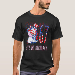 Camiseta Unicórnio 67º Aniversário 4º De Julho Ano Novo 67