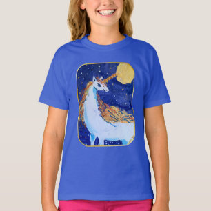 Camiseta Unicórnio "Arte por Crianças"