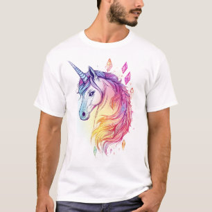 Camiseta Unicórnio Aura de Cristal (1)