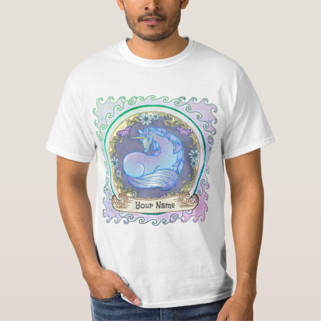 Camiseta Unicórnio Bonito  (Frente)