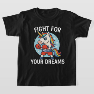 Camiseta unicórnio bonito e mágico Bebê e garotos meninas