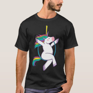 Camiseta Unicórnio Bonito em Illustração Mágica de Hoop Aér