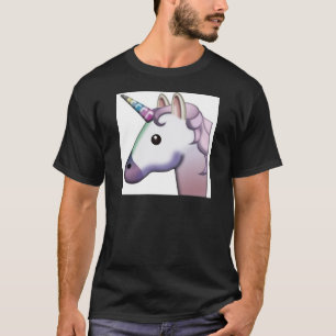 Camiseta Unicórnio bonito Emoji