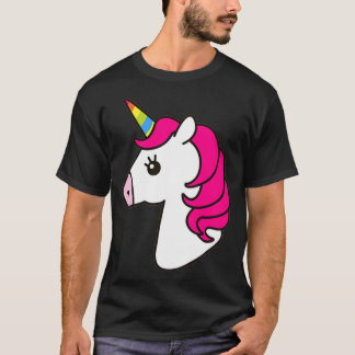 Camiseta unicórnio bonito essencial