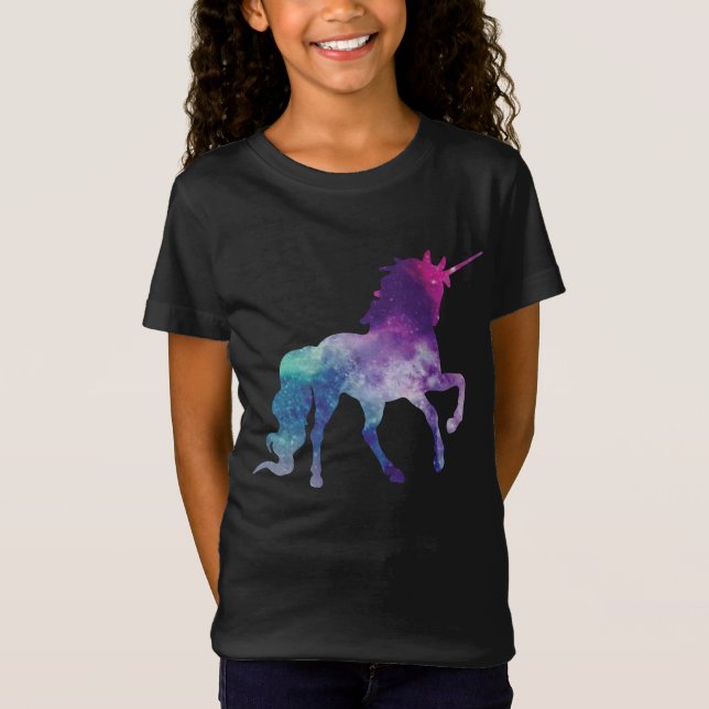 Camiseta Unicórnio Colorido (Frente)