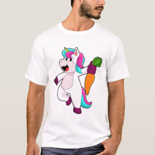 Camiseta Unicórnio com Cenoura
