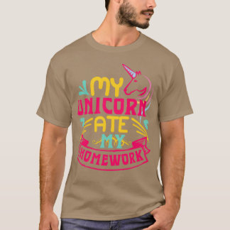 Camiseta Unicórnio com Citação amor amigos