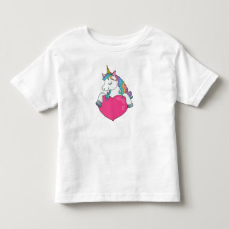 Camiseta Unicórnio com Coração