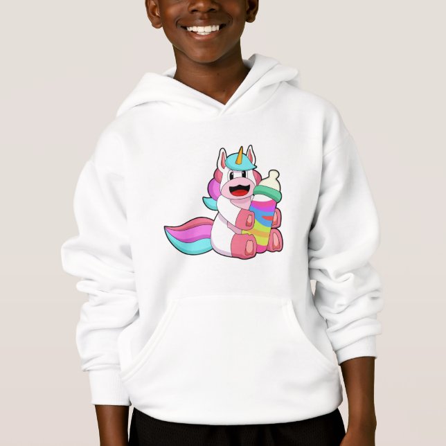 Camiseta Unicórnio com garrafa Bebê.PNG (Frente)