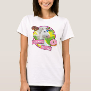 Camiseta Unicórnio com Rosquinha