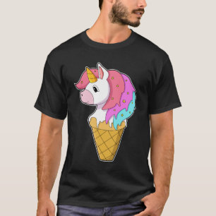 Camiseta Unicórnio com Sorvete