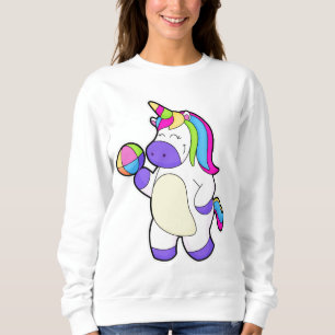 Camiseta Unicórnio com Voleibol