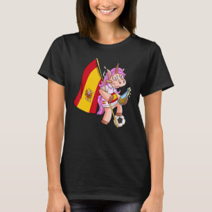 Camiseta unicórnio da espanha