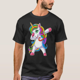Camiseta unicórnio dabbing