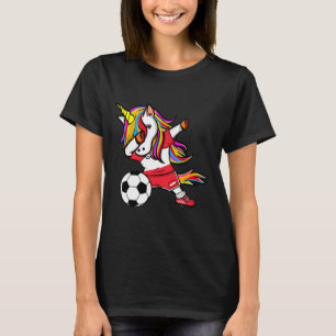 Camiseta Unicórnio Dançando Áustria Péll - Bandeira Austría