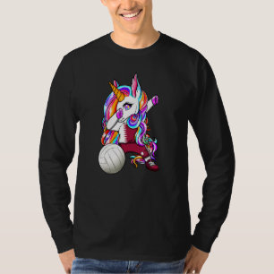 Camiseta Unicórnio Dançando Fans de Volei do Qatar Jersey Q
