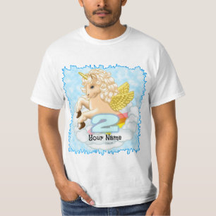 Camiseta Unicórnio de 2 anos