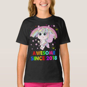 Camiseta Unicórnio de 4 anos Cutie 4° aniversário Unicórnio