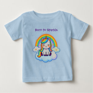 Camiseta Unicórnio de Algodão Confortável