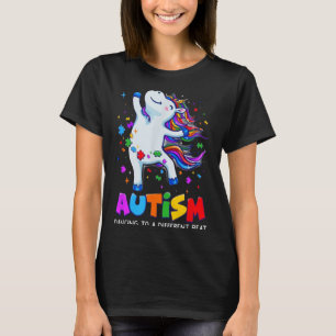 Camiseta Unicórnio de Dança de Conscientização do Autismo P