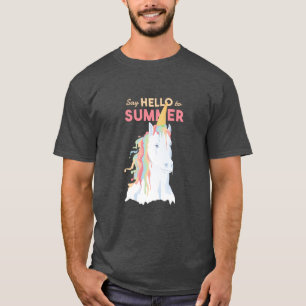 Camiseta Unicórnio de derretimento do verão