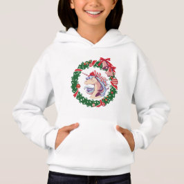 Camiseta Unicórnio de Natal Mágico