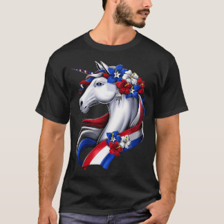 Camiseta Unicórnio de Porto Rico