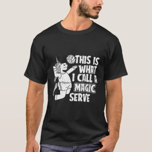 Camiseta Unicórnio de Voleibol de Praia de Voleibol